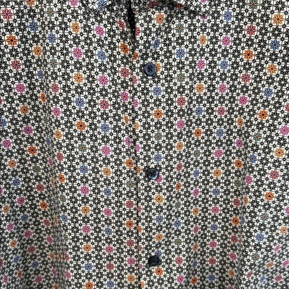 Men's Multicolor Patterned Shirt - Picture 3 of 3